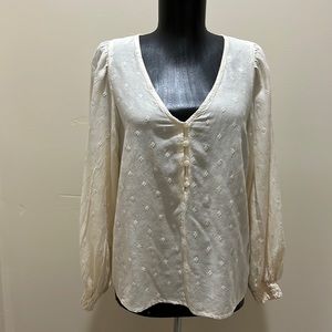 Old Navy ivory blouse Medium 3 items for 20